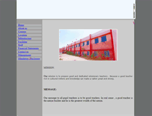 Tablet Screenshot of bdmcollege.com